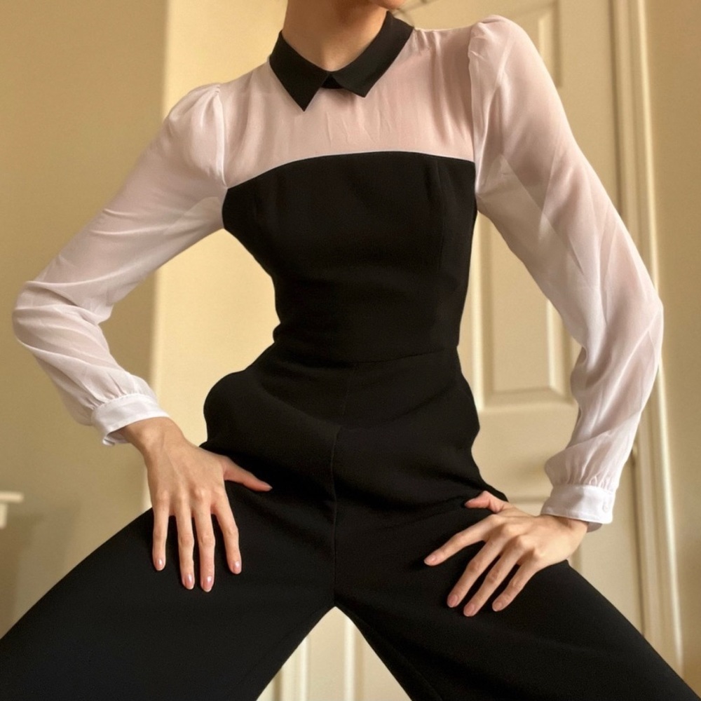 ▪️BCBGeneration Formal Collared Jumpsuit▪️